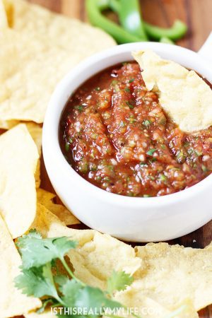 Fire Roasted Salsa Recipe - Half-Scratched