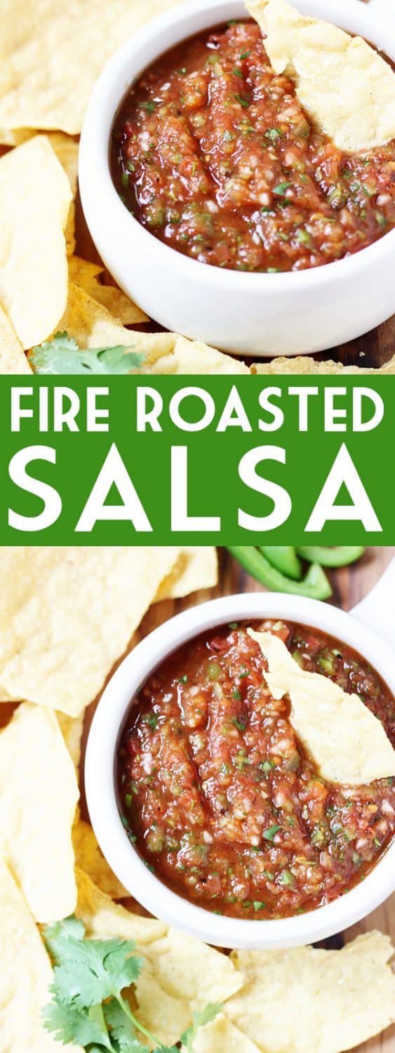 Fire Roasted Salsa Recipe | Half-Scratched