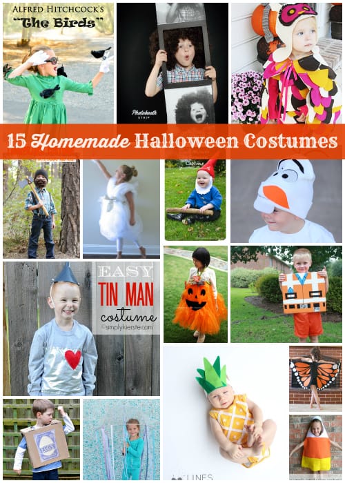 Super adorable (mostly no-sew) homemade Halloween costumes | Half-Scratched