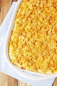 BEST Cheesy Potatoes Recipe - Half-Scratched