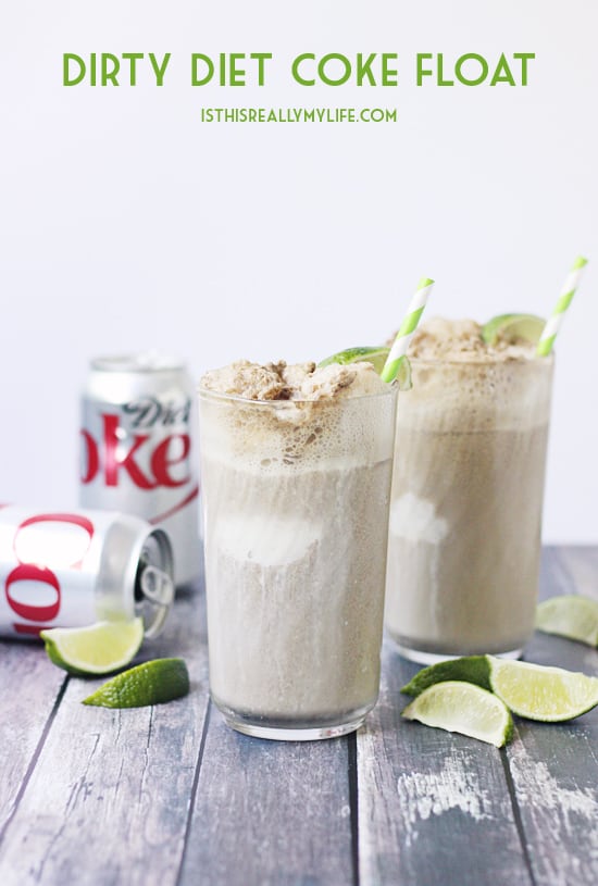 Dirty Diet Coke Float | Half-Scratched