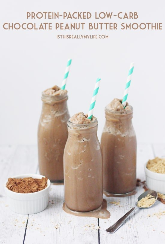 3 Keto Shake Recipes – Chocolate, Peanut Butter & Strawberry