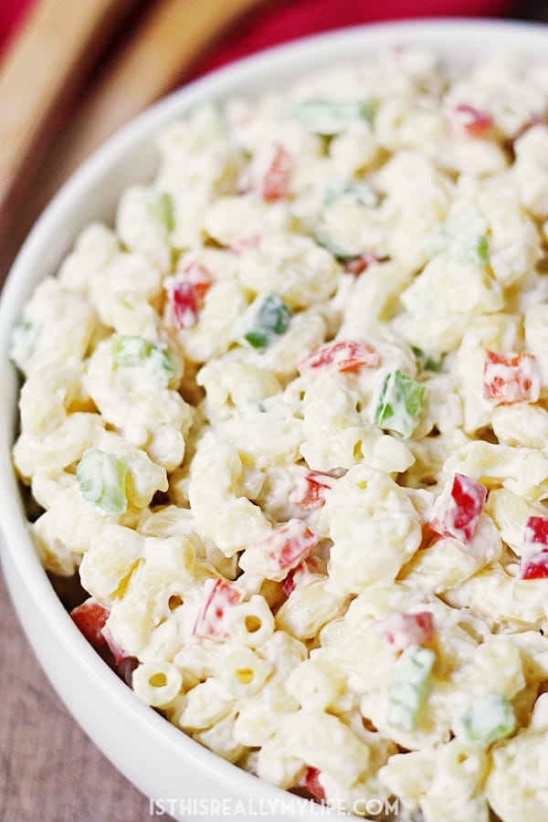 Best Ever Macaroni Salad - Half-Scratched | Half-Scratched