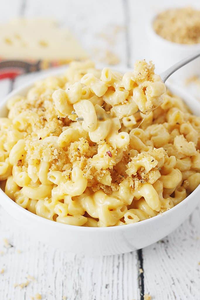 how to make good mac and cheese with crispy top