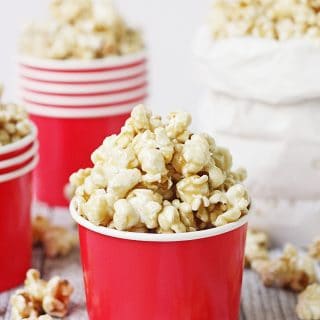 Easy Caramel Popcorn Recipe - Half-Scratched