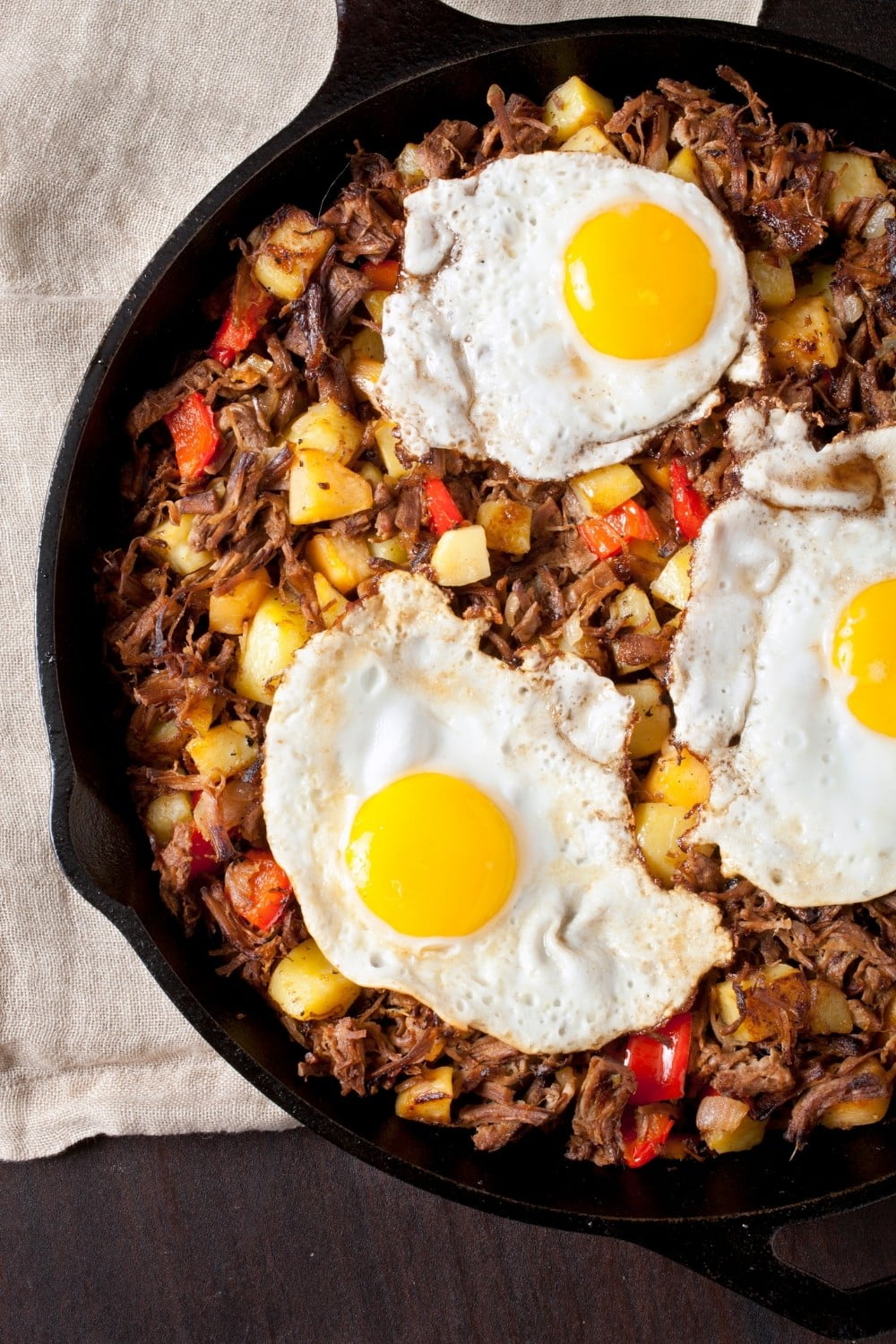 Canned Corned Beef Hash close-up