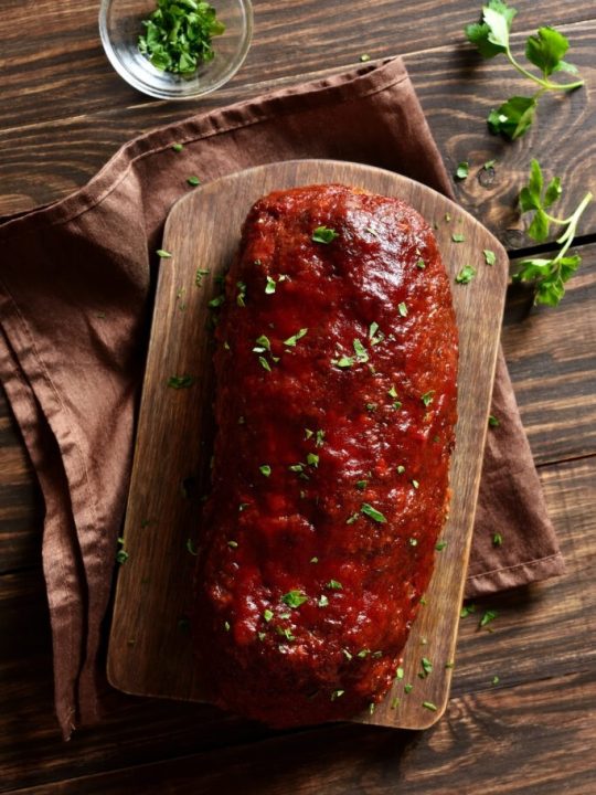 Mini Meatloaves with Balsamic Glaze - Culinary Hill