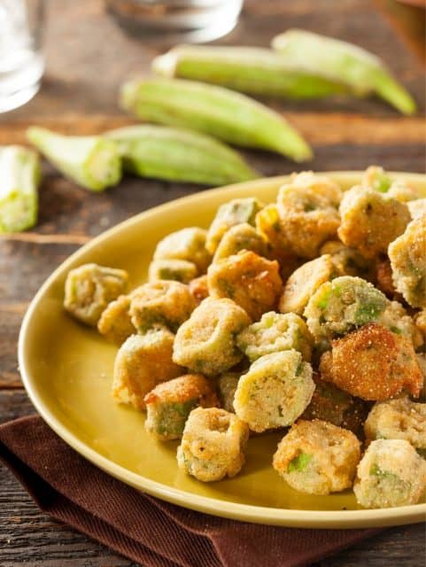 How to Cook Frozen Okra in the Air Fryer - Half-Scratched