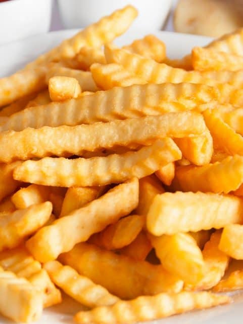 How to Cook Frozen Crinkle-Cut Fries in an Air Fryer - Half-Scratched