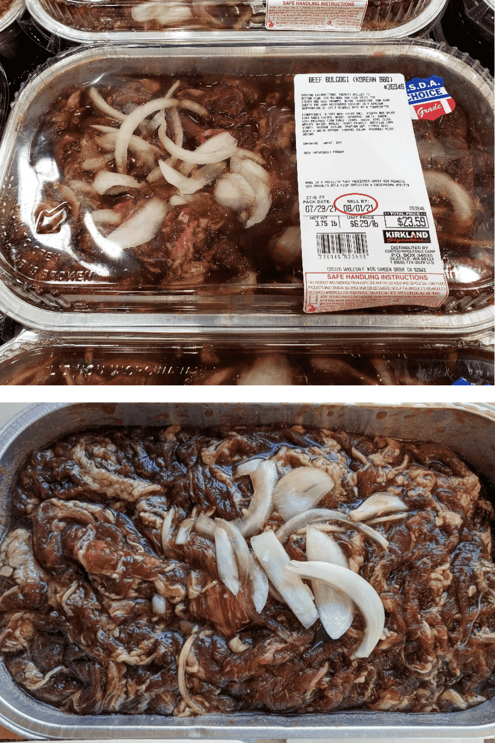 Costco beef bulgogi