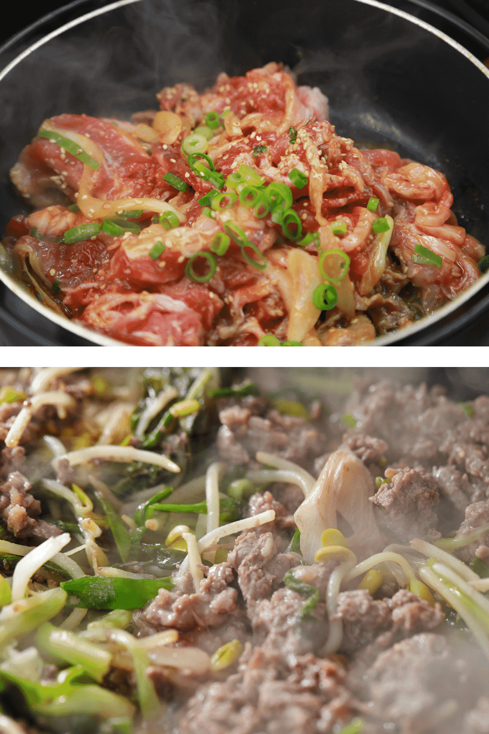 Costco Beef Bulgogi In Frying Pan