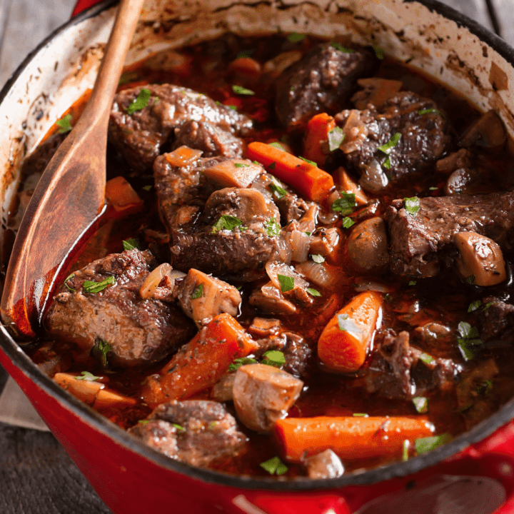 Ina Garten's Beef Bourguignon - Half-Scratched