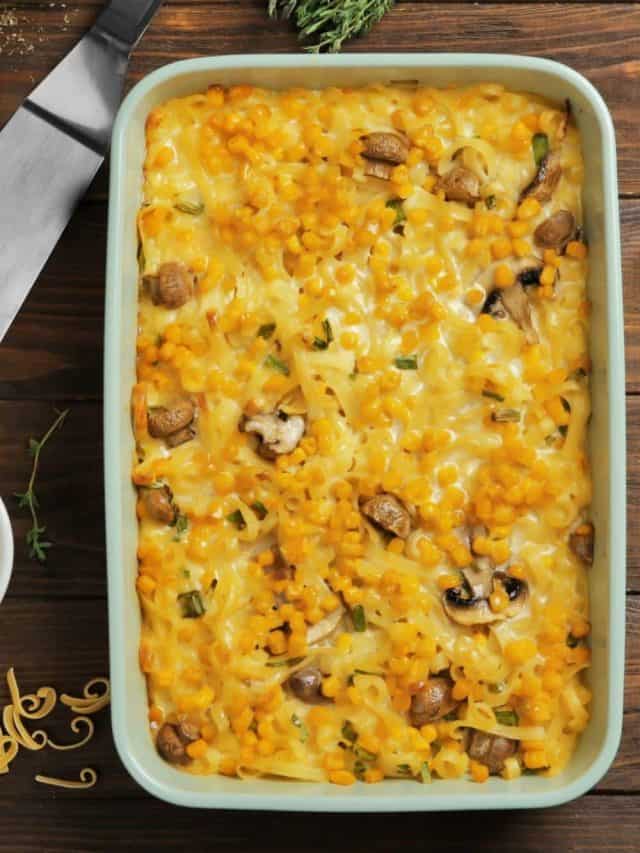 Pioneer Woman's Corn Casserole - Half-Scratched