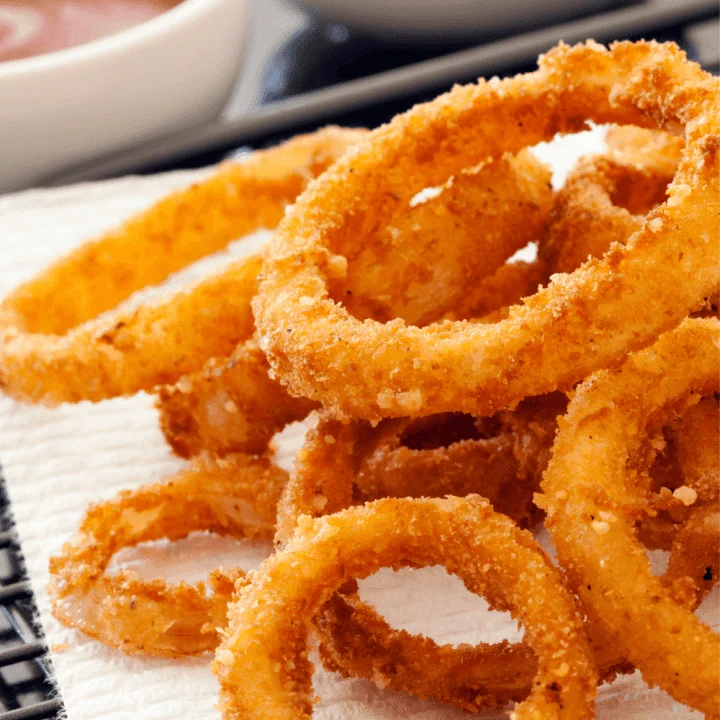 Popeye's Onion Rings - Half-Scratched