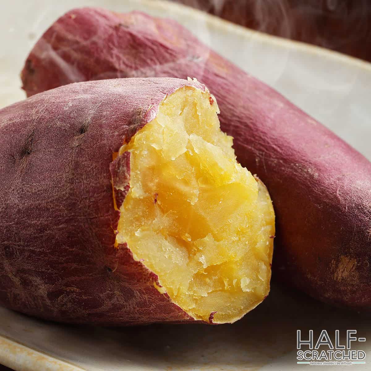 How Long to Bake a Sweet Potato at 400 F - Half-Scratched