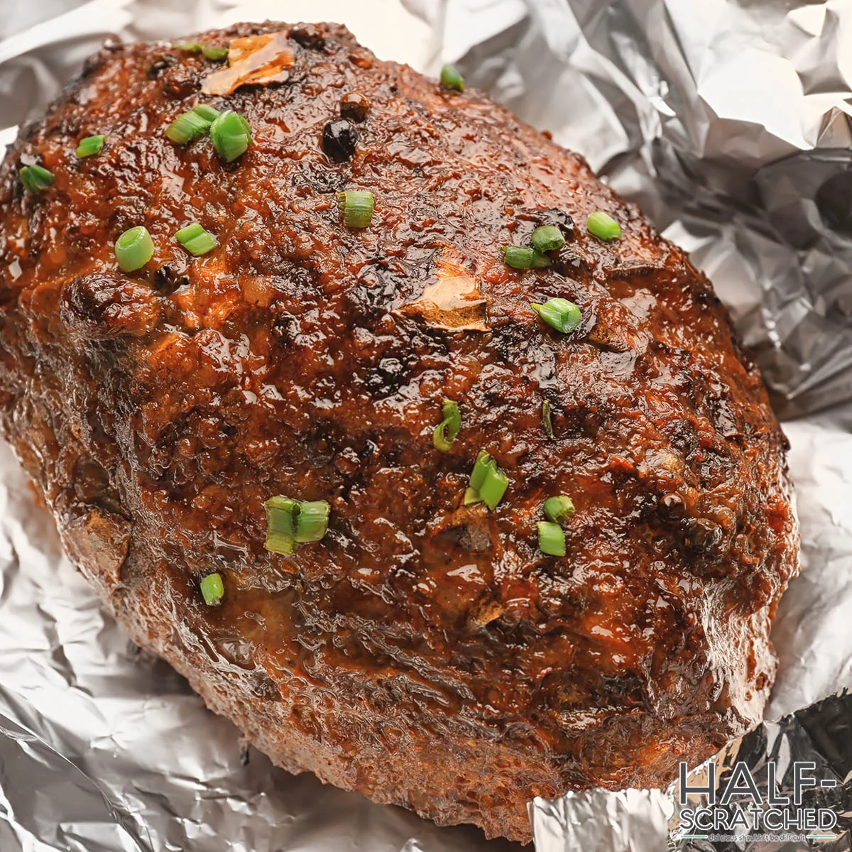 Meatloaf in foil