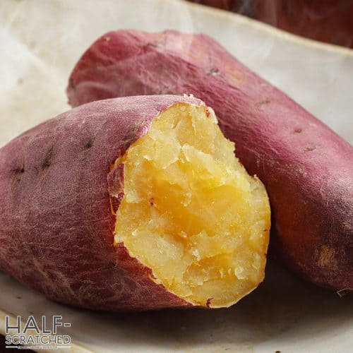 how-long-to-bake-a-sweet-potato-at-350-f-half-scratched