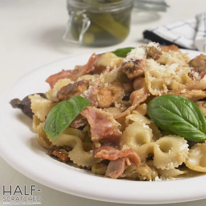 Cheesecake Factory Farfalle With Chicken and Roasted Garlic