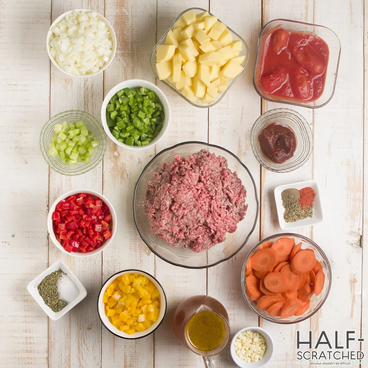 Pioneer Woman's Vegetable Beef Soup Ingredients