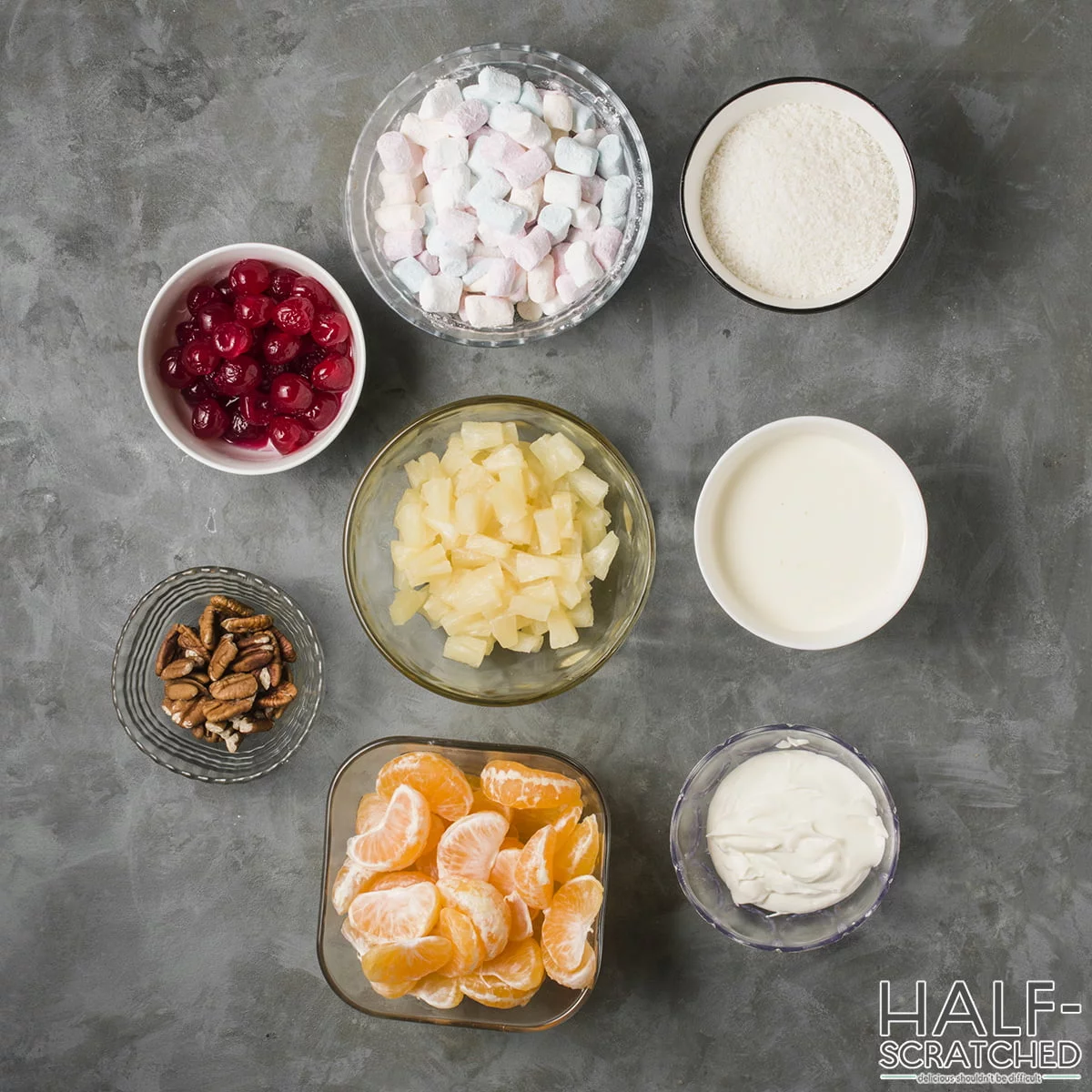 Pioneer Woman's Ambrosia Salad Ingredients