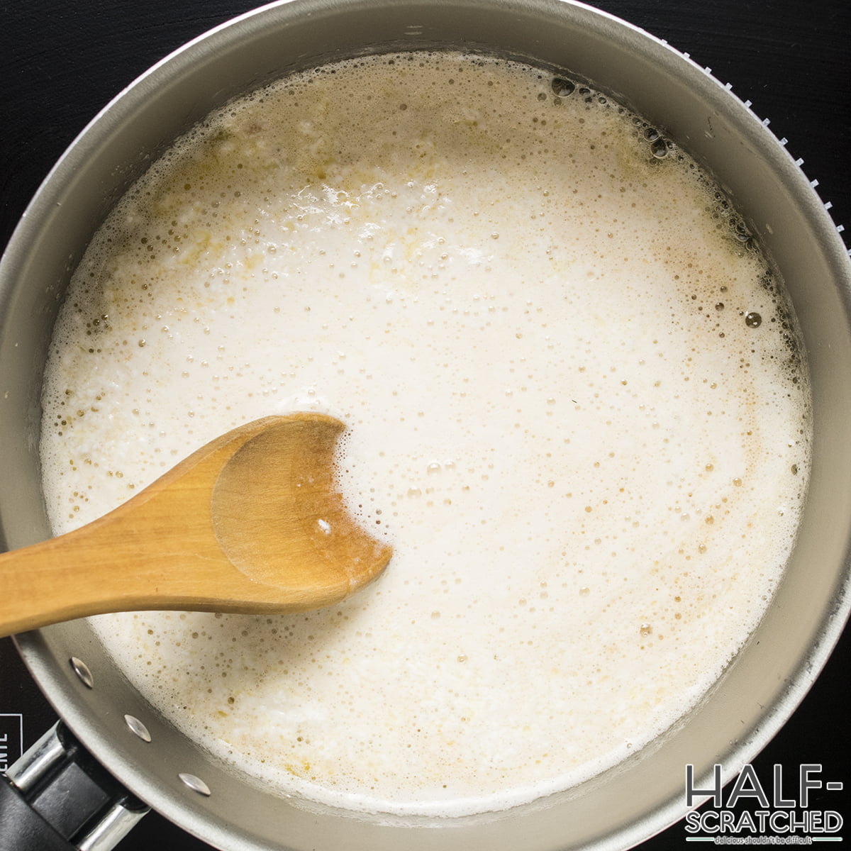 Cooking buttermilk Mixture