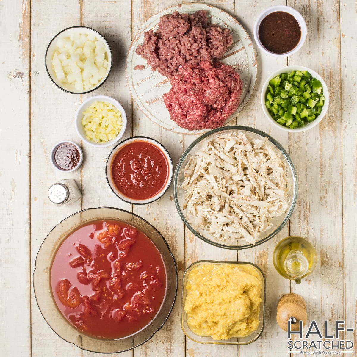 Pioneer Woman's Brunswick Stew Ingredients