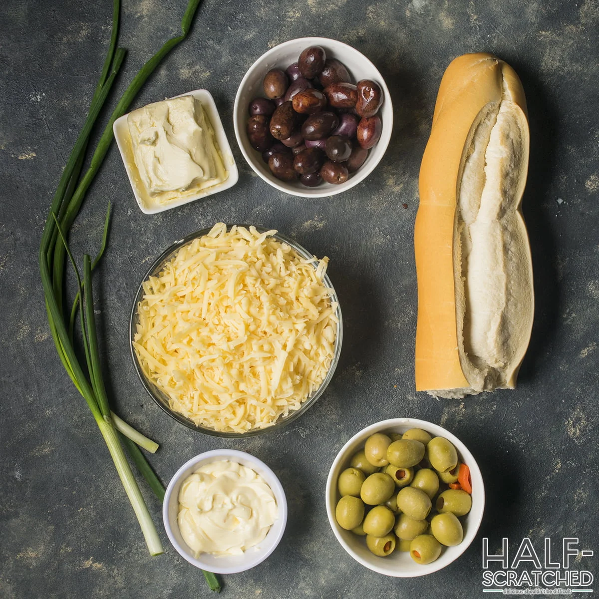 Olive Bread Ingredients