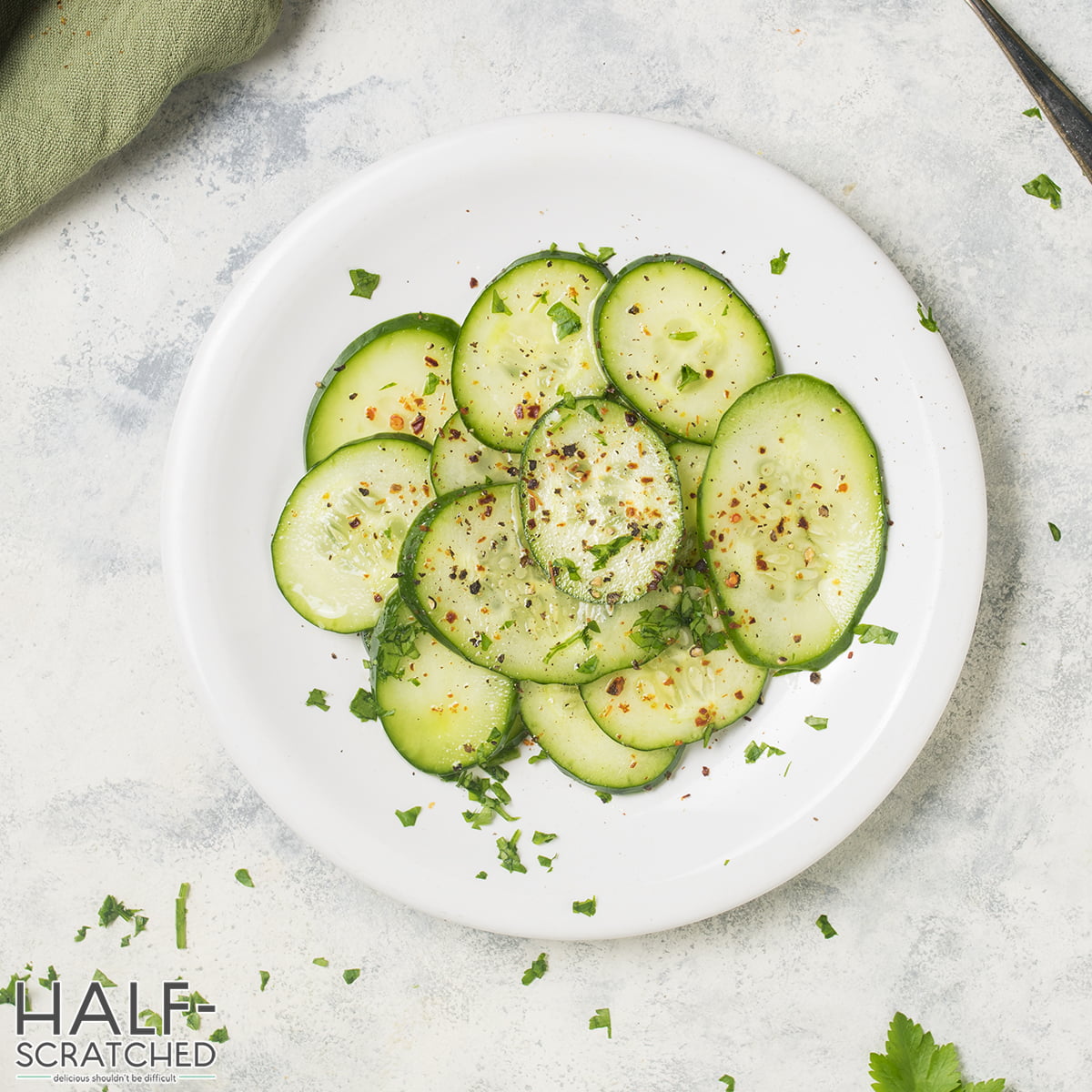 How To Make Cucumber Salad With Vinegar And Sugar
